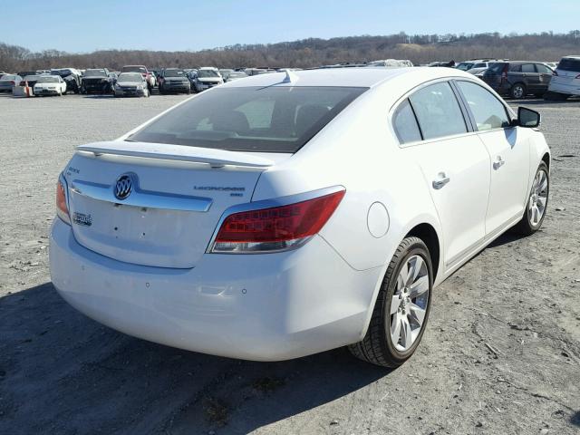 1G4GD5GD5BF139657 - 2011 BUICK LACROSSE C WHITE photo 4