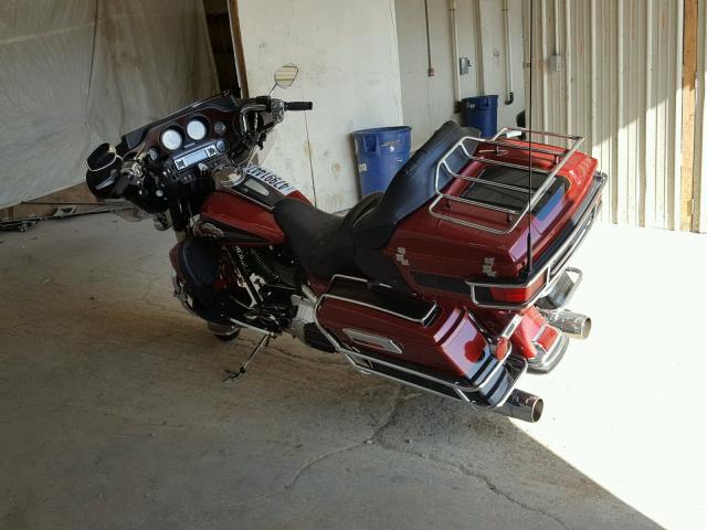 1HD1FCW1X6Y632968 - 2006 HARLEY-DAVIDSON FLHTCUI MAROON photo 3