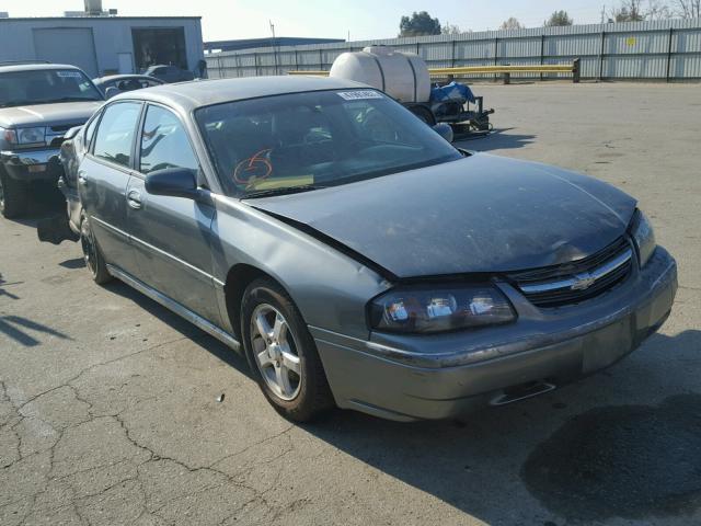 2G1WH55K259376957 - 2005 CHEVROLET IMPALA LS GREEN photo 1