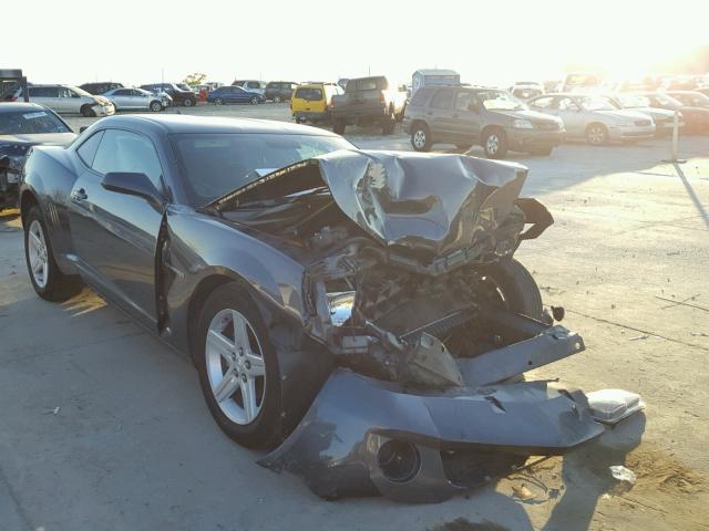 2G1FB1EV8A9224664 - 2010 CHEVROLET CAMARO LT GRAY photo 1