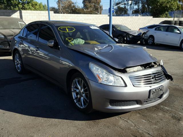 JNKCV61E59M012502 - 2009 INFINITI G37 BASE SILVER photo 1