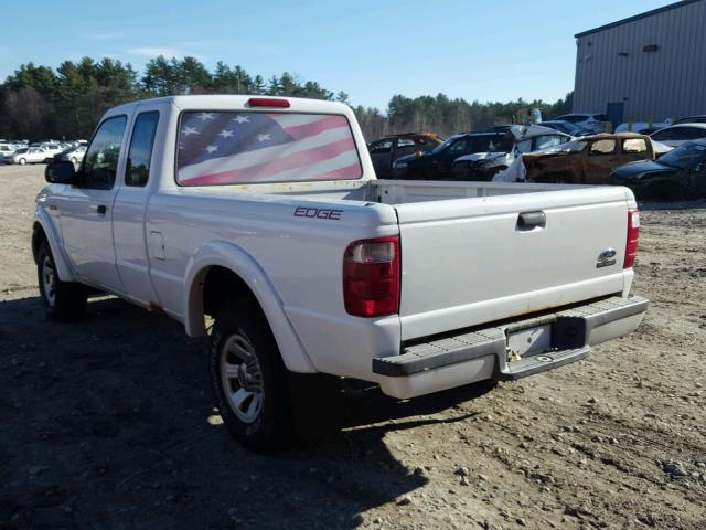 1FTYR14UX4TA06405 - 2004 FORD RANGER SUP WHITE photo 3