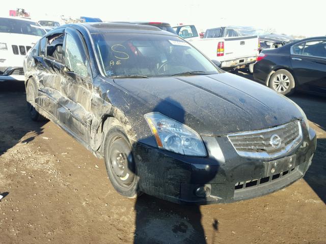 1N4BA41E57C845478 - 2007 NISSAN MAXIMA SE BLACK photo 1