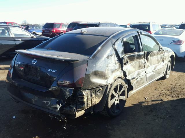 1N4BA41E57C845478 - 2007 NISSAN MAXIMA SE BLACK photo 4