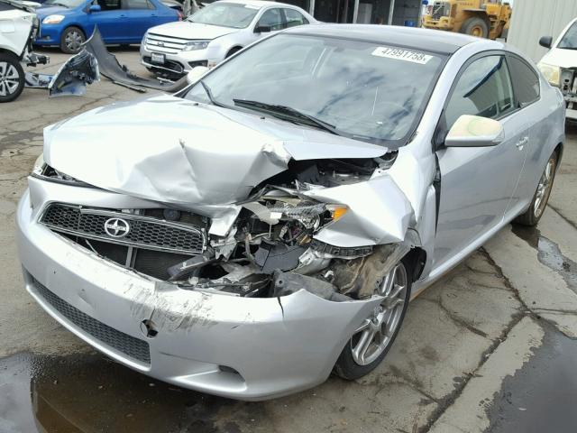 JTKDE177370204662 - 2007 TOYOTA SCION TC 银色 照片 2