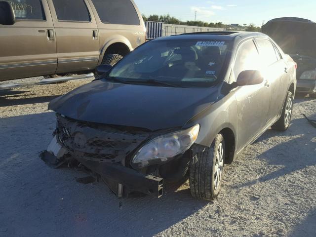 2T1BU4EE5BC602961 - 2011 TOYOTA COROLLA BA GRAY photo 2