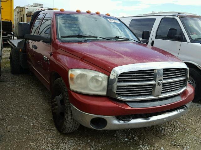 3D7ML48L19G521774 - 2009 DODGE RAM 3500 MAROON photo 1