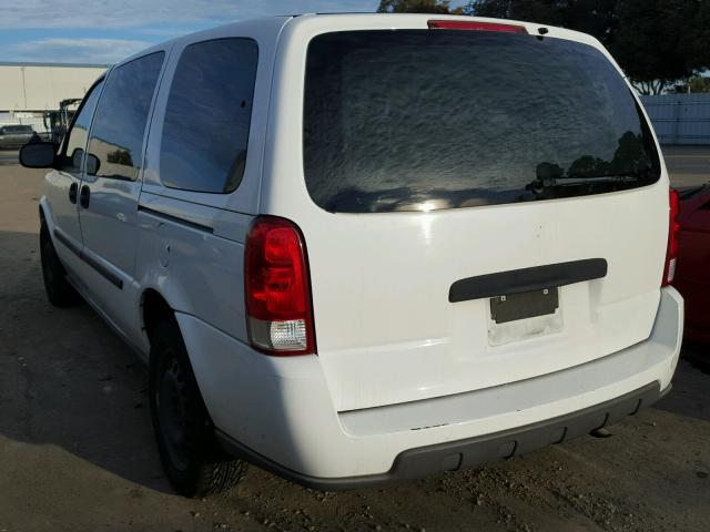 1GBDV13148D168259 - 2008 CHEVROLET UPLANDER I WHITE photo 3