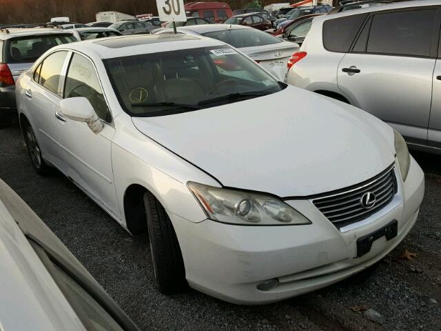 JTHBJ46G372148478 - 2007 LEXUS ES 350 WHITE photo 1