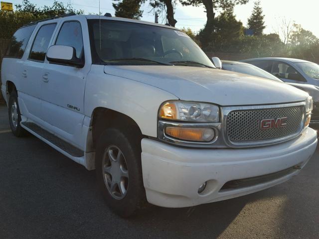 1GKFK66U75J237916 - 2005 GMC YUKON XL D WHITE photo 1