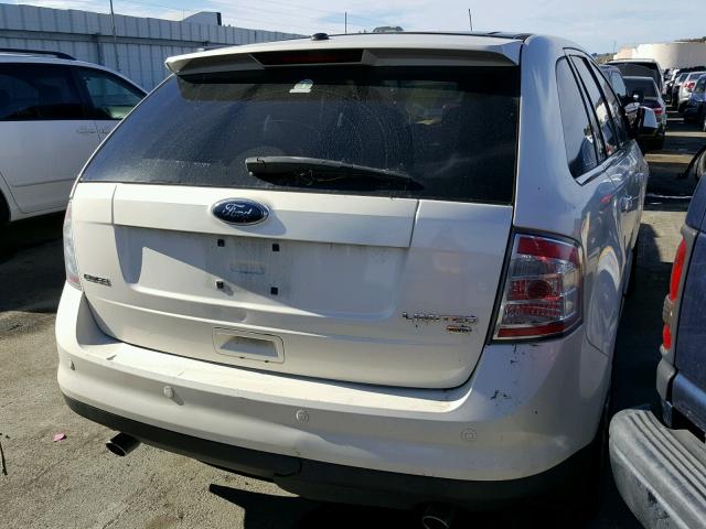 2FMDK49C38BB09705 - 2008 FORD EDGE LIMIT WHITE photo 4