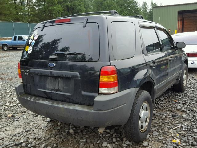 1FMYU02153KA70840 - 2003 FORD ESCAPE XLS BLACK photo 4