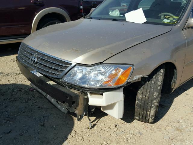 4T1BF28B44U358740 - 2004 TOYOTA AVALON XL GOLD photo 9