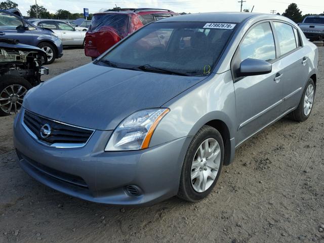 3N1AB6AP3BL691403 - 2011 NISSAN SENTRA 2.0 GRAY photo 2