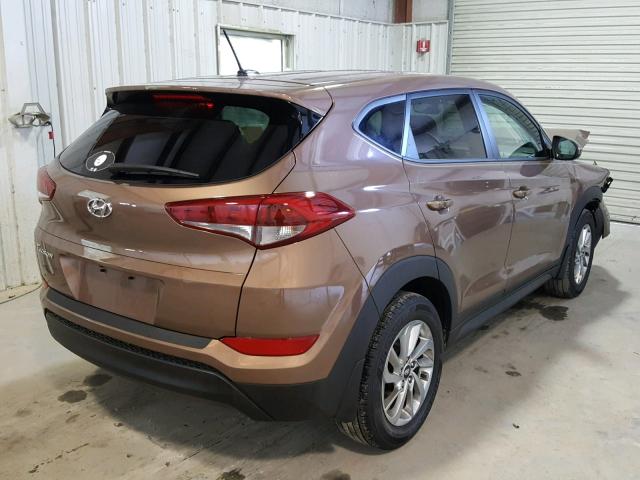 KM8J23A48GU187942 - 2016 HYUNDAI TUCSON SE BROWN photo 4