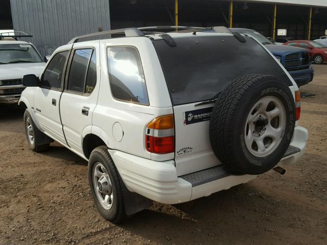 4S6CK58WX14411481 - 2001 HONDA PASSPORT E 白色 照片 3