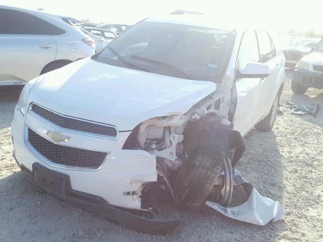 2GNFLPE59C6174618 - 2012 CHEVROLET EQUINOX LT WHITE photo 2