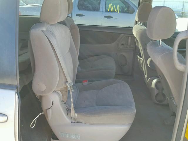 5TDZK23C37S026697 - 2007 TOYOTA SIENNA CE GOLD photo 6