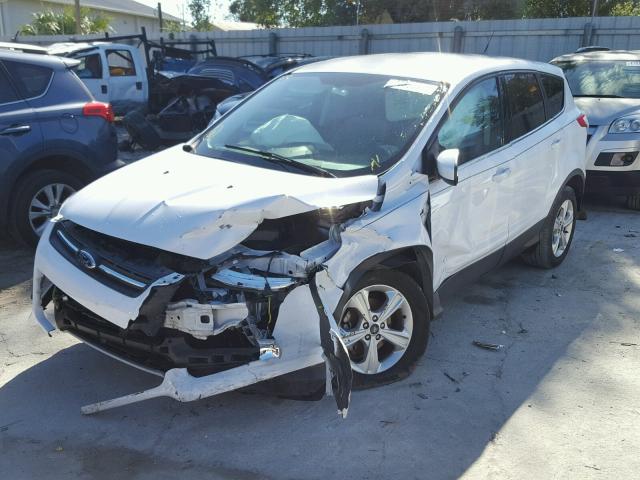 1FMCU0GX0EUB23443 - 2014 FORD ESCAPE SE WHITE photo 2