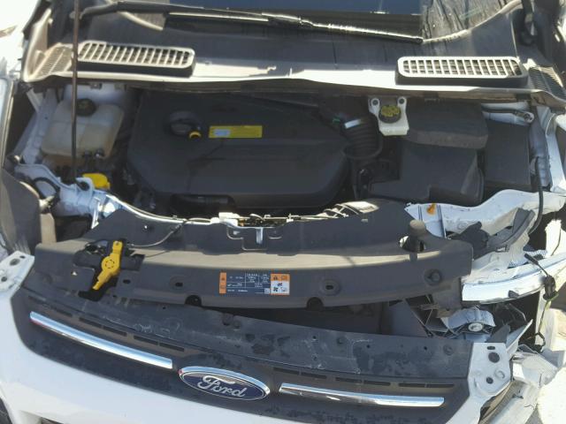 1FMCU0GX0EUB23443 - 2014 FORD ESCAPE SE WHITE photo 7