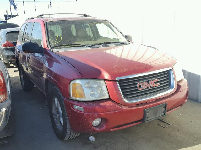 1GKDT13S632208263 - 2003 GMC ENVOY RED photo 1