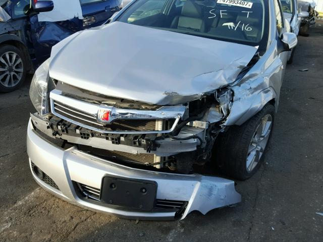 W08AT271385082447 - 2008 SATURN ASTRA XR SILVER photo 9