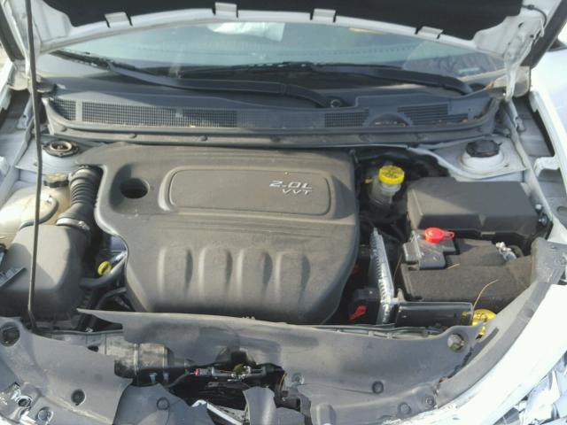 1C3CDFBA9DD131859 - 2013 DODGE DART SXT WHITE photo 7