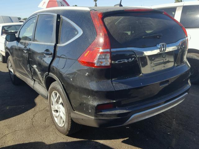 2HKRM3H71FH547207 - 2015 HONDA CR-V EXL BLACK photo 3