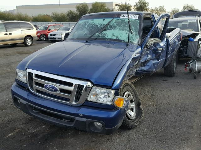 1FTYR15E38PB04620 - 2008 FORD RANGER SUP BLUE photo 2