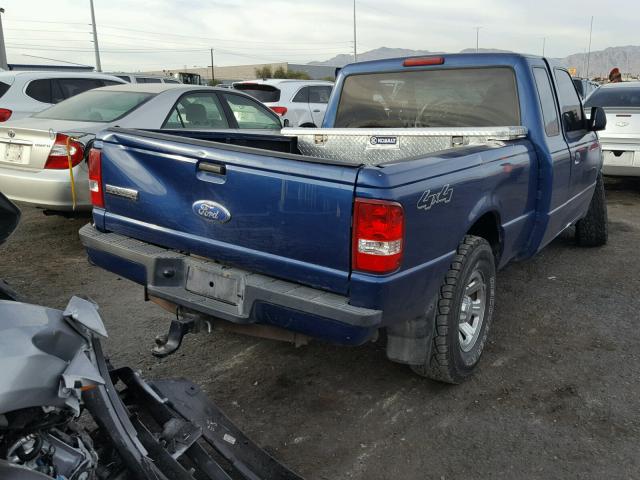 1FTYR15E38PB04620 - 2008 FORD RANGER SUP BLUE photo 4