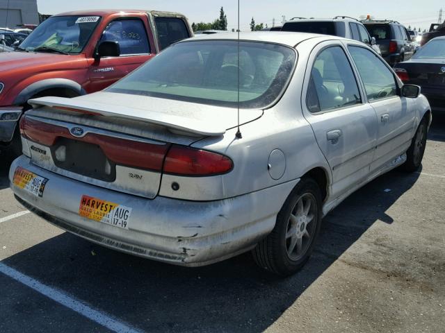 1FAFP66L4XK176080 - 1999 FORD CONTOUR SE SILVER photo 4