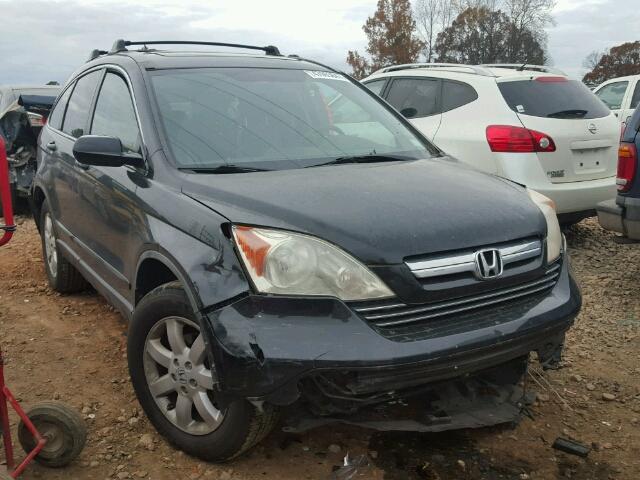 5J6RE38729L026715 - 2009 HONDA CR-V EXL BLACK photo 1