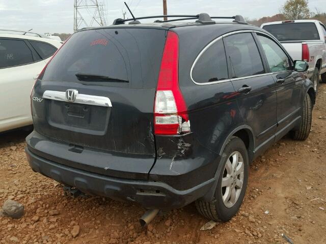 5J6RE38729L026715 - 2009 HONDA CR-V EXL BLACK photo 4