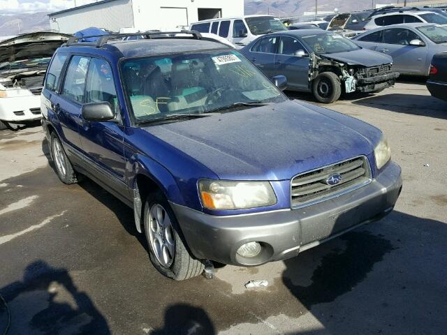 JF1SG65653G771088 - 2003 SUBARU FORESTER 2 BLUE photo 1