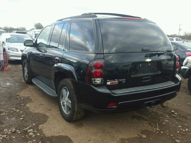 1GNDT13S262125999 - 2006 CHEVROLET TRAILBLAZE BLACK photo 3