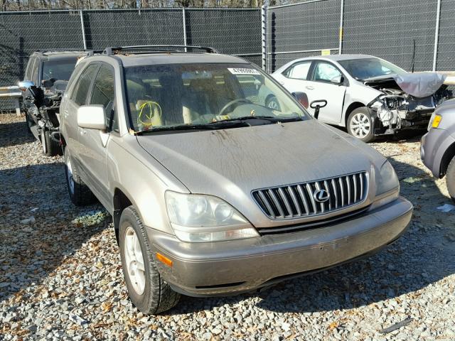 JT6HF10U9Y0145776 - 2000 LEXUS RX 300 GOLD photo 1