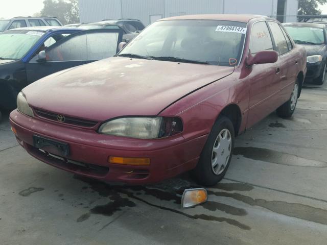 4T1SK12E3SU532075 - 1995 TOYOTA CAMRY LE RED photo 2