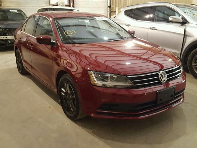 3VW2B7AJ9HM314030 - 2017 VOLKSWAGEN JETTA S 红色 照片 1