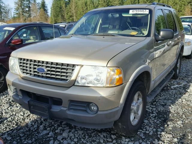 1FMDU73W12ZC34785 - 2002 FORD EXPLORER X GOLD photo 2