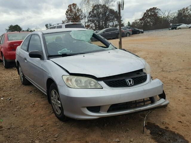 1HGEM21115L042844 - 2005 HONDA CIVIC DX V SILVER photo 1