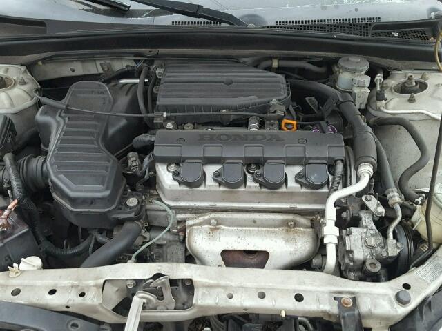 1HGEM21115L042844 - 2005 HONDA CIVIC DX V SILVER photo 7