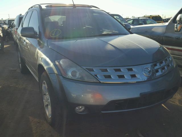 JN8AZ08T35W308958 - 2005 NISSAN MURANO SL CHARCOAL photo 1