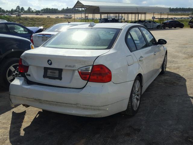 WBAVB17566NK36071 - 2006 BMW 325 I AUTO WHITE photo 4