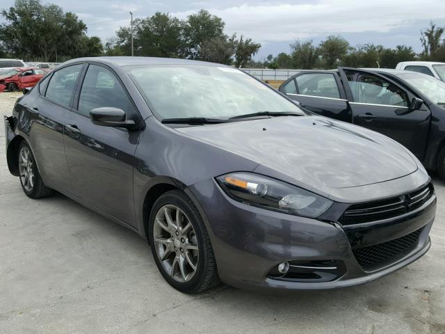 1C3CDFBB1FD237413 - 2015 DODGE DART SXT GRAY photo 1