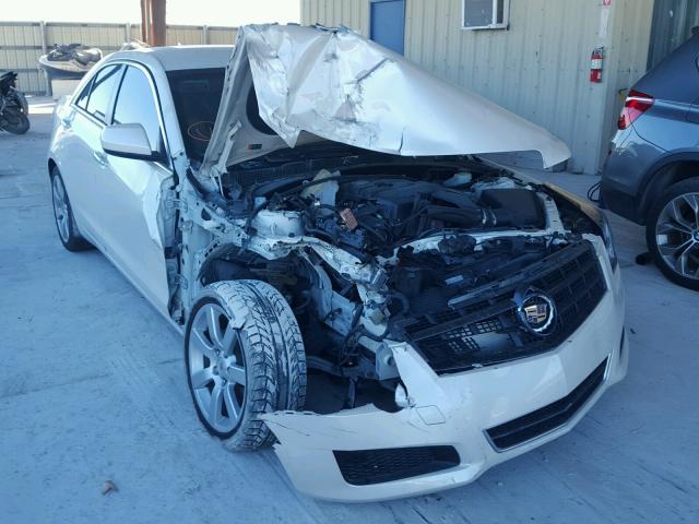 1G6AA5RAXE0105231 - 2014 CADILLAC ATS WHITE photo 1