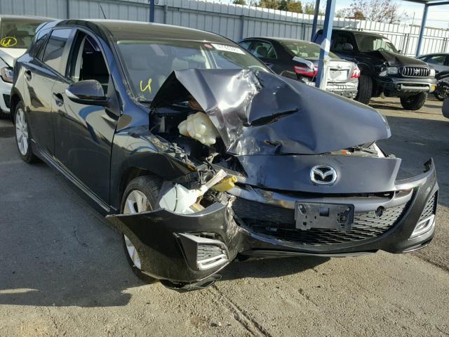 JM1BL1H64A1163227 - 2010 MAZDA 3 S BLACK photo 1