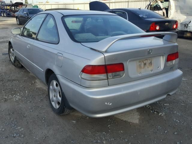 1HGEJ824XXL097378 - 1999 HONDA CIVIC EX SILVER photo 3
