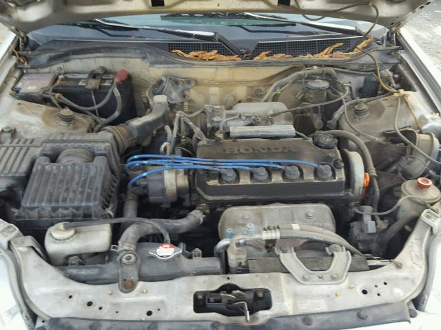 1HGEJ824XXL097378 - 1999 HONDA CIVIC EX SILVER photo 7