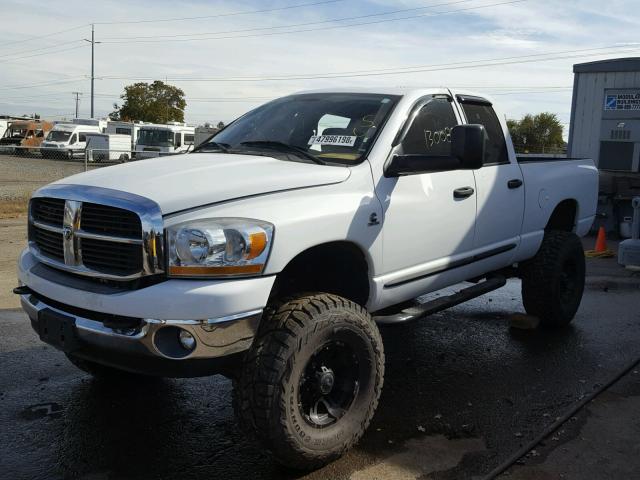 1D7KS28C46J172750 - 2006 DODGE RAM 2500 S თეთრი ფოტო 2