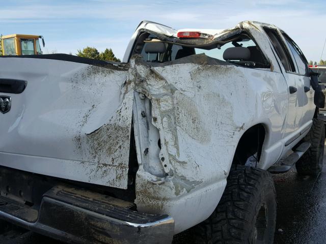 1D7KS28C46J172750 - 2006 DODGE RAM 2500 S თეთრი ფოტო 9